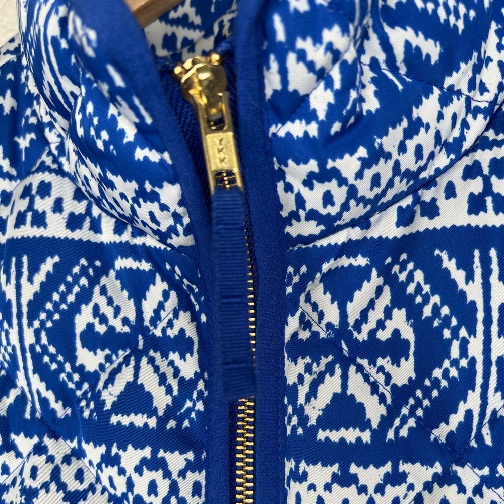 J Crew Fair Isle Quilted Down Vest, M - Picture 3 of 8